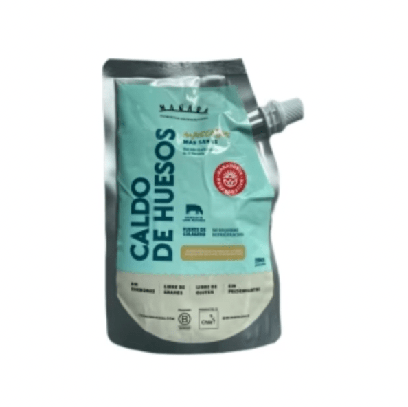 Caldo De Huesos Para Mascota Alto En Colágeno Manada 250 Ml - Aldea Nativa