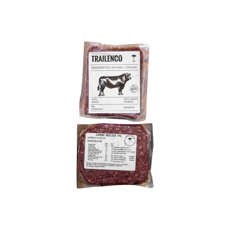 Carne Molida 7% Trailenco 500 Gr - TRAILENCO - Aldea Nativa