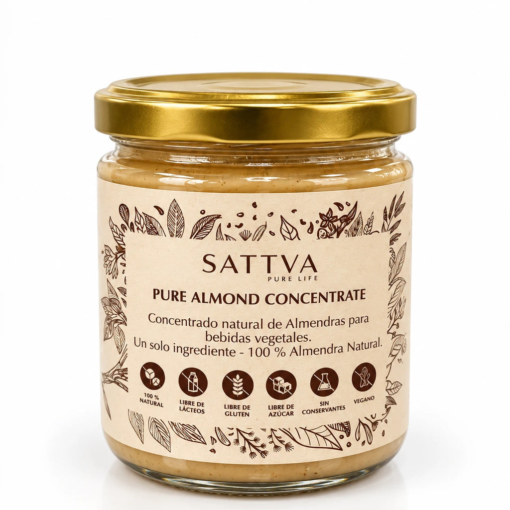 Pure Almond Concentrate 410 GR SATTVA