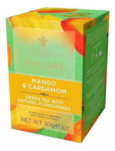 Te verde mango y cardamomo 20 UN TAYLORS TEA