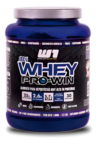 Whey pro win chocolate suizo 1 KG WINKLER NUTRITION