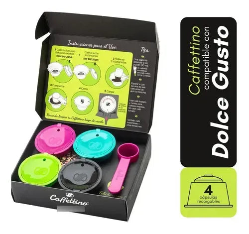 Caspsulas cafe reutilizable dolce 4 UN CAFFETTINO
