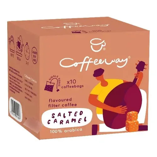 Café molido sabor Salted Caramel CoffeeWay 200 gr