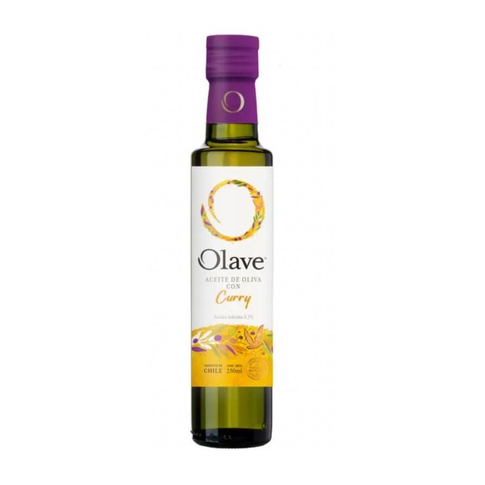 Aceite Oliva Extra Virgen Curry Olave 250 Ml - Aldea Nativa