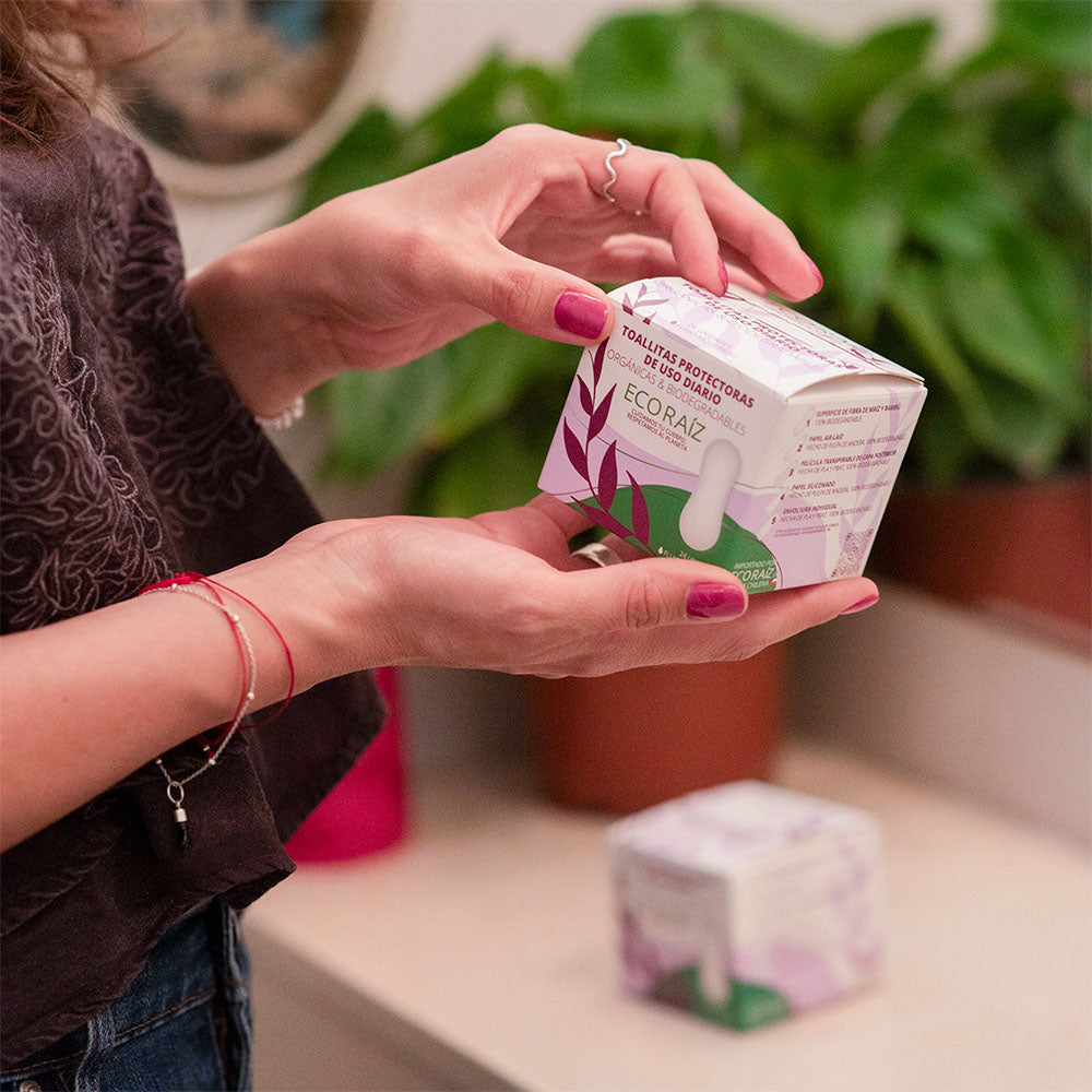 Protectores diarios 0.35 GR ECORAIZ