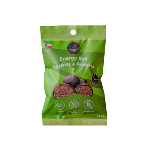 Energy ball + proteina vegana 2 un Ketofree