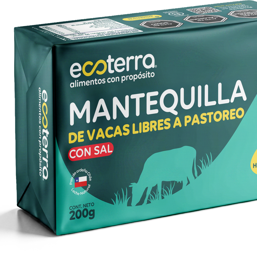 Mantequilla con Sal 200 GR ECOTERRA