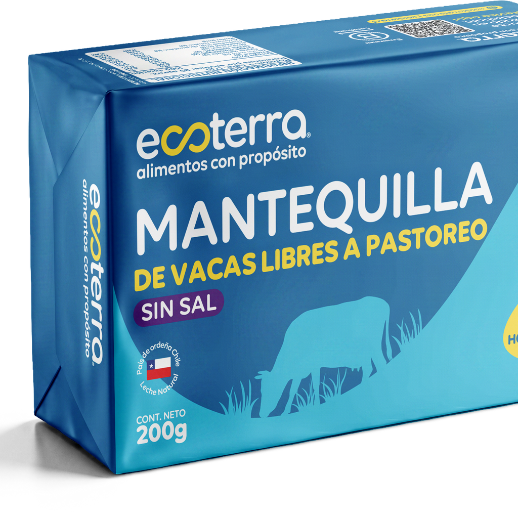 Mantequilla sin Sal Ecoterra 200 GR ECOTERRA
