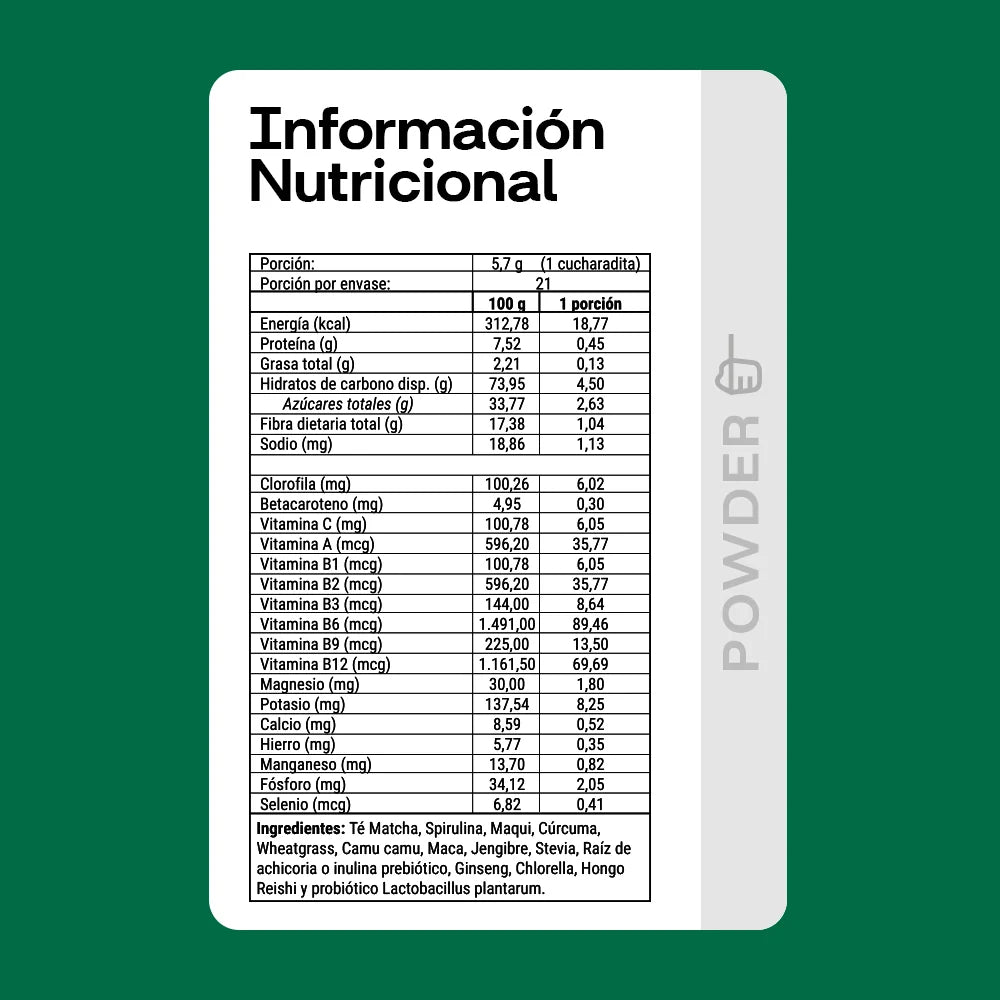 Greens Powder 120 GR NEWPHARMA