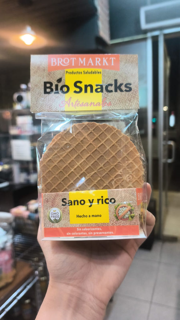 Galletas waffles sin azucar 200 GR BROTMARKT