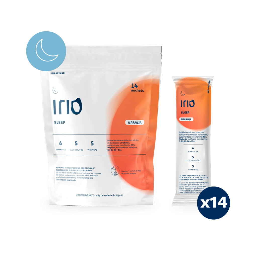 Irio Sleep Naranja Doypack 14 un Irio