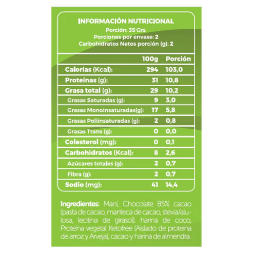 Energy ball + proteina vegana 2 un Ketofree