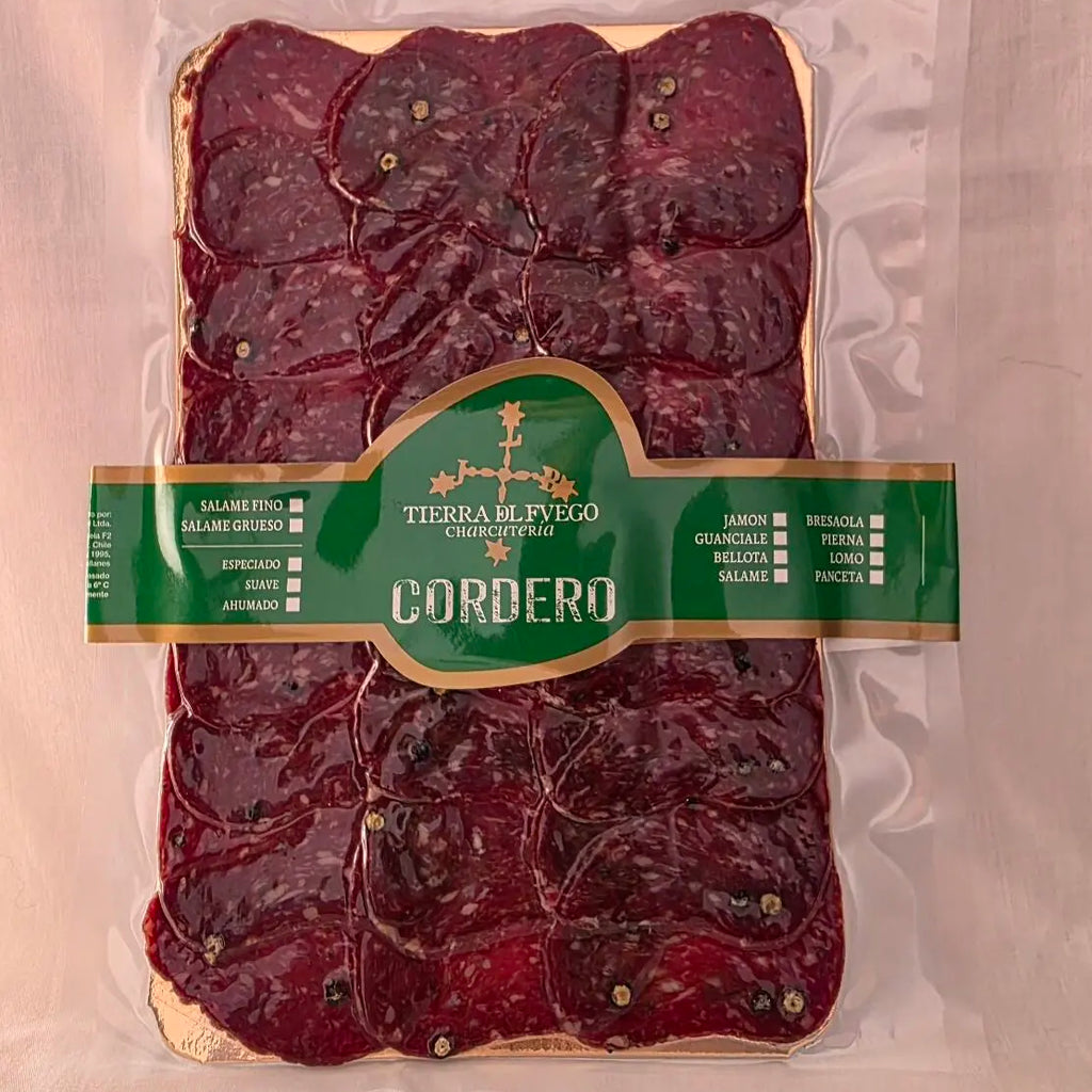 Jamon de cordero noisette 100 GR TIERRA DEL FUEGO