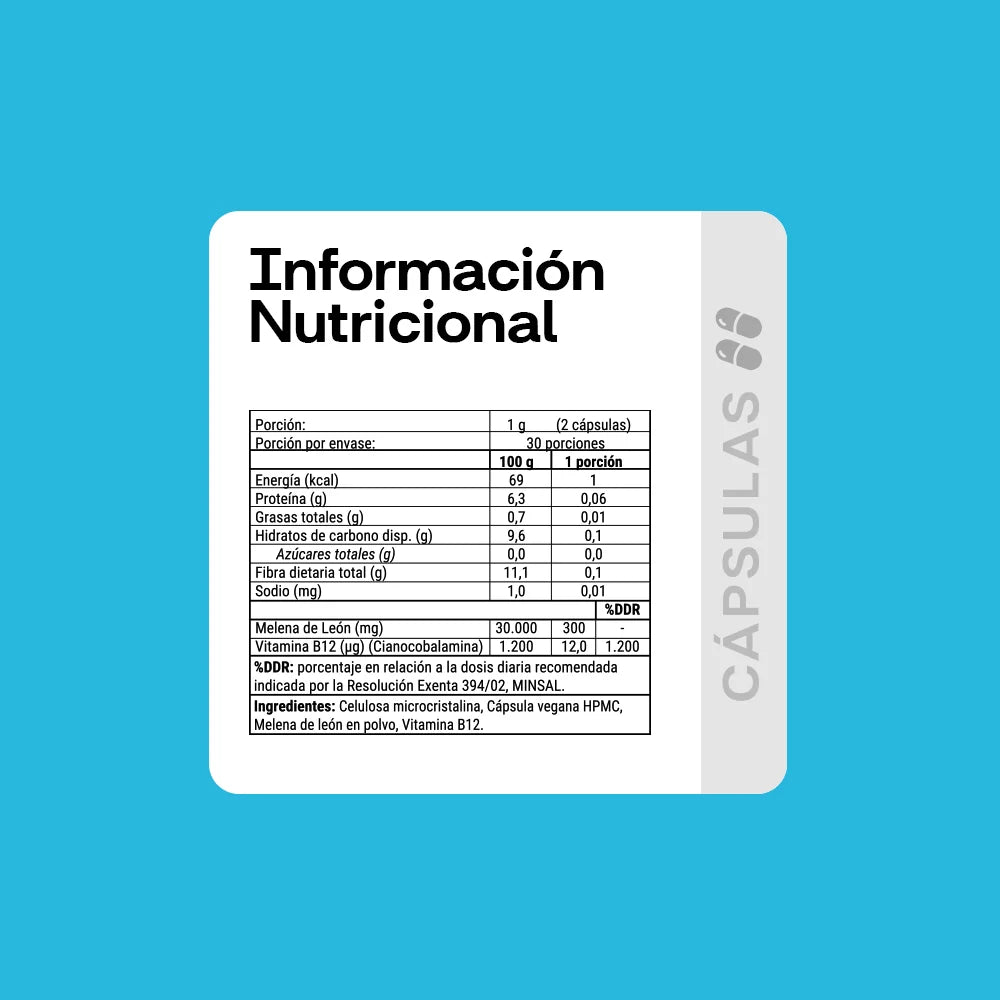 Melena de Leon 60 CAP NEWPHARMA