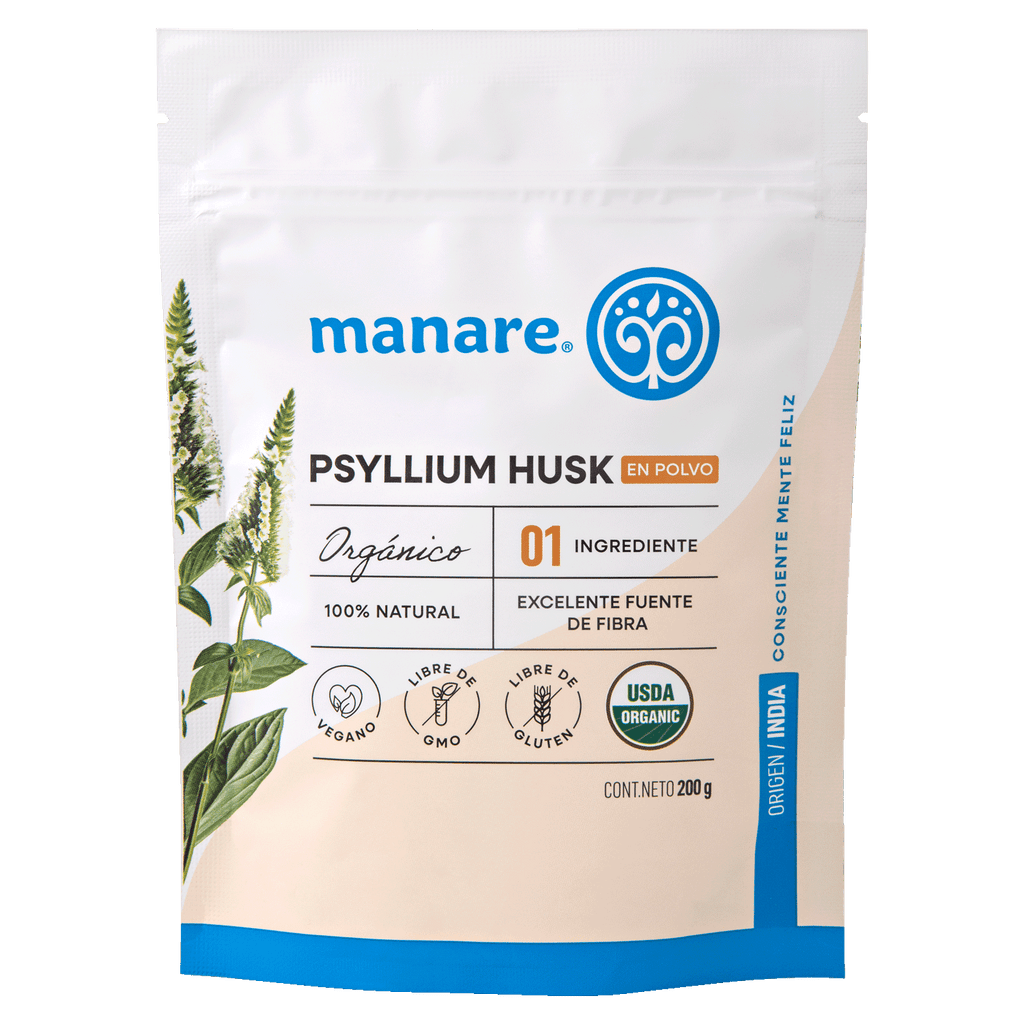 Psyllium Husk Organico Manare 200 Gr
