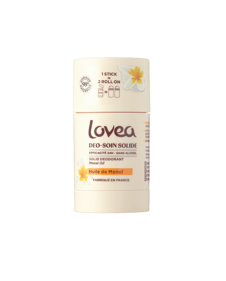 Desodorante solido monoi 50 Gr LOVEA
