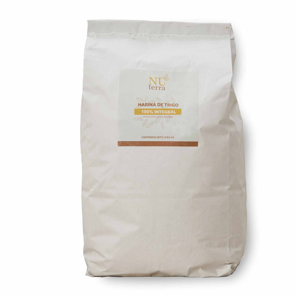 Harina wholegrain integral 5 KG NUTERRA