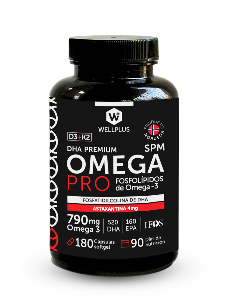 Omega Pro 180 cap Wellplus