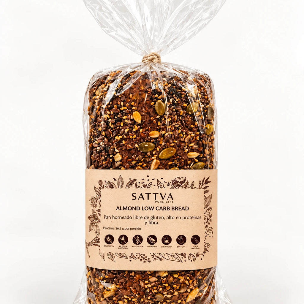 Pan Low Carb Sin Gluten Clean Label 900 GR SATTVA