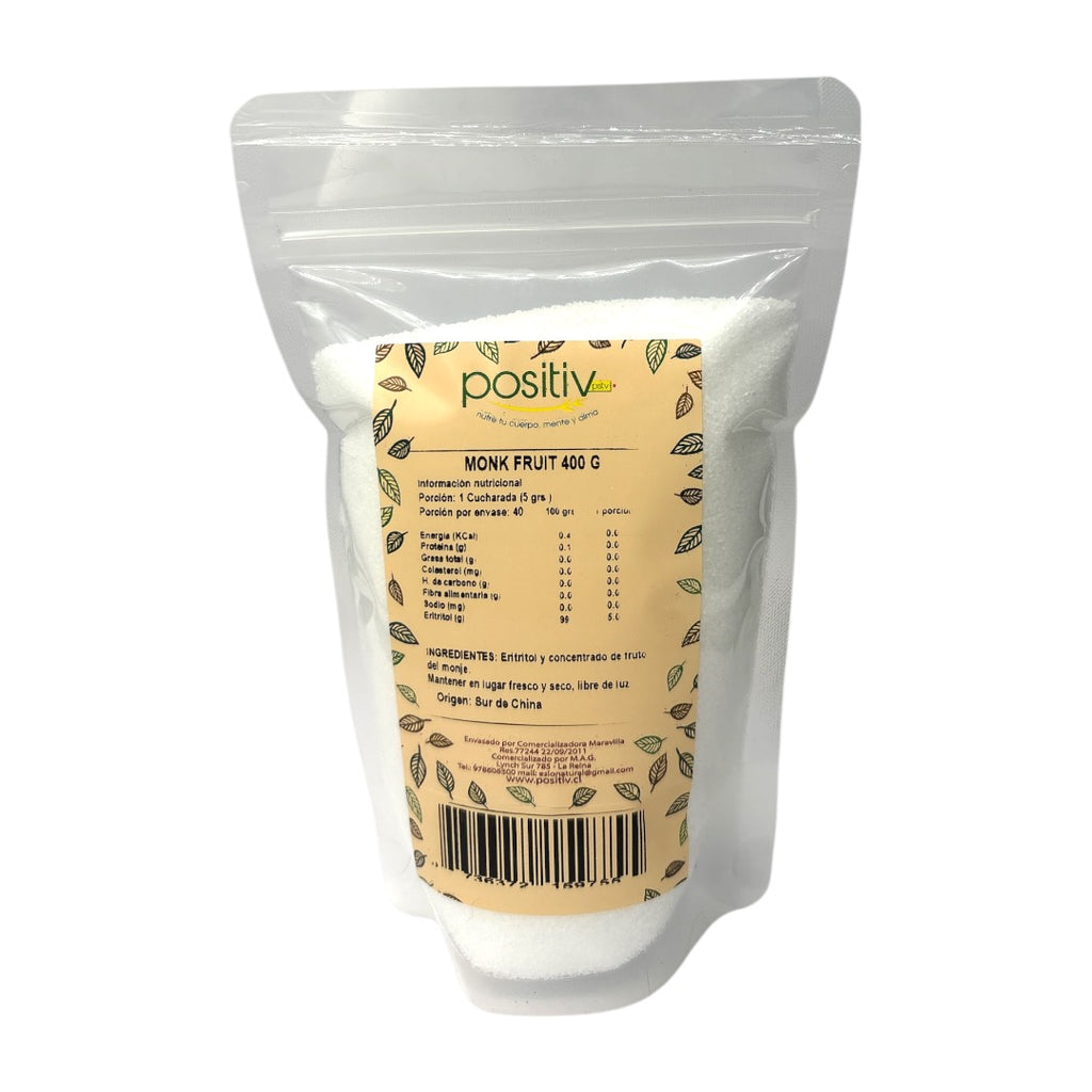 Endulzante monk fruit 400 GR POSITIV