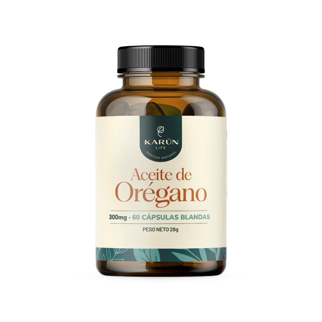 Aceite de oregano 300 MG 60 CAP KARUN LIFE