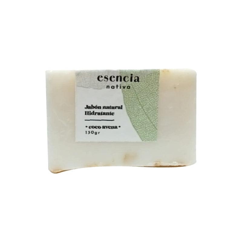 Jabon natural Coco Avena un Esencia Nativa