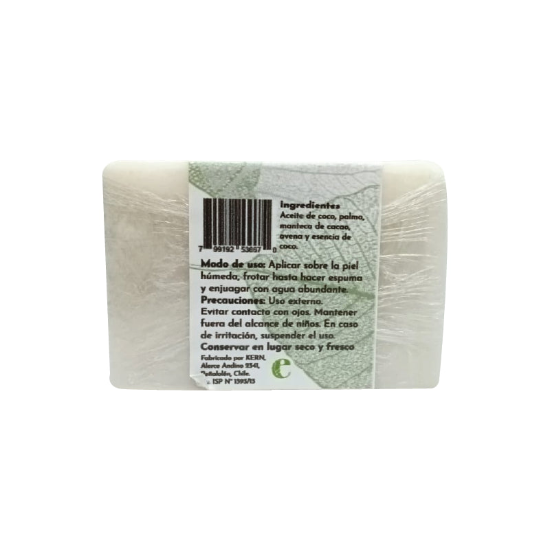 Jabon natural Coco Avena un Esencia Nativa