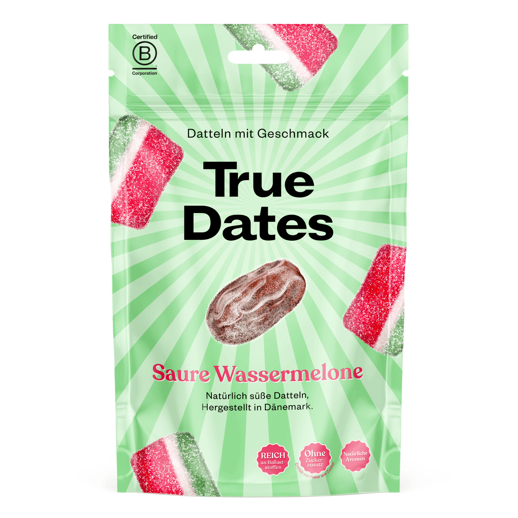 Datiles sour watermelon 100 GR TRUE DATES