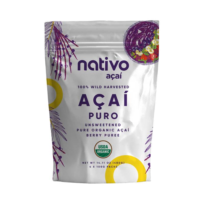Acai Puro 400 Gr Nativo Acai - NATIVO ACAI - Aldea Nativa