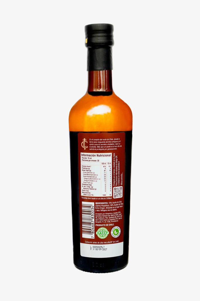 Aceite Blend 500 ml La Custodia - LA CUSTODIA - Aldea Nativa