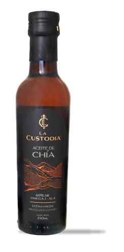 Aceite de chia 250 ml La Custodia