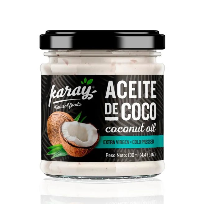 Aceite de coco extra virgen 130 ml Karay - KARAY - Aldea Nativa