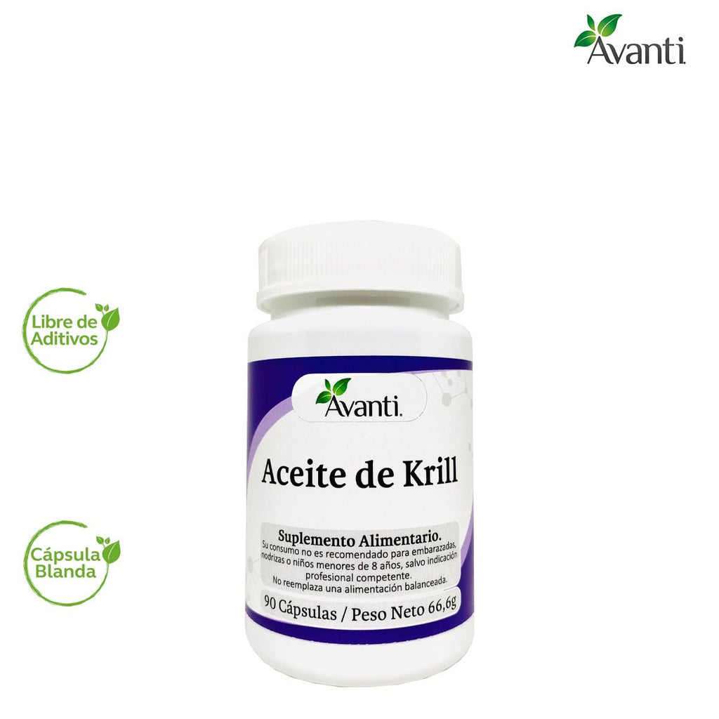 Aceite De Krill 90 Cap - AVANTI - Aldea Nativa