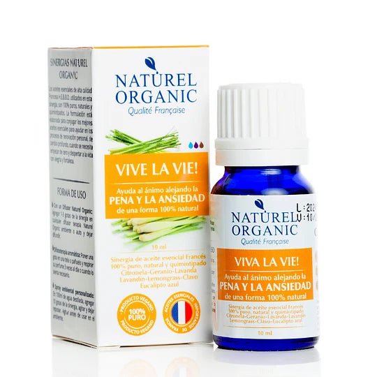 Aceite esencial Vive la Vie 10 ml Naturel - NATUREL - Aldea Nativa