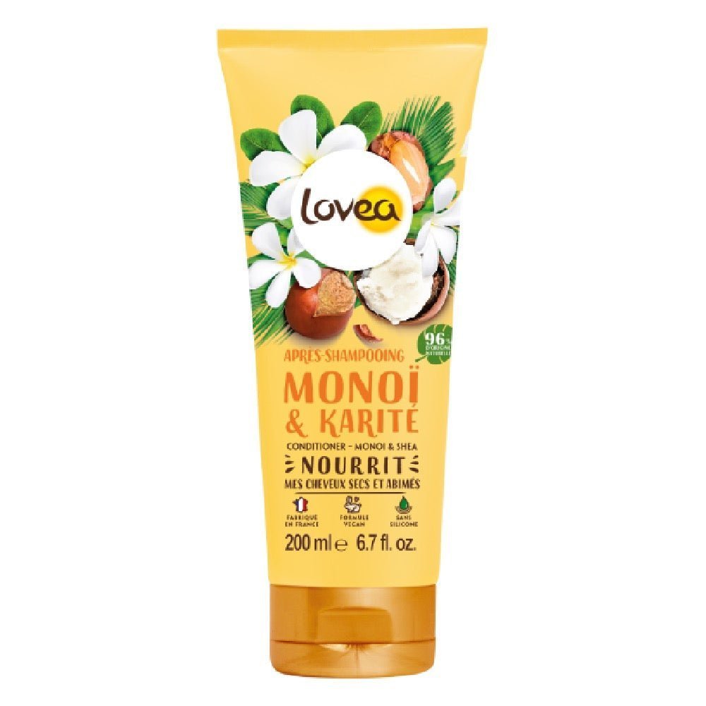 Acondicionador Monoi Y Karite Cabello Seco Y Dañado - LOVEA - Aldea Nativa