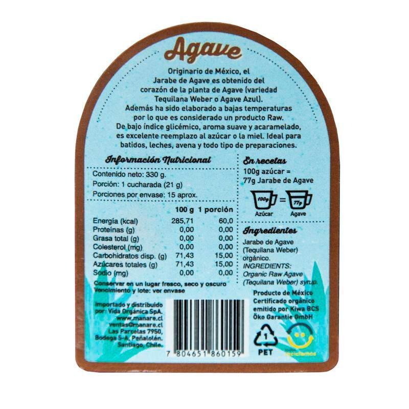 Agave Claro Org Manare 660 Gr - Aldea Nativa