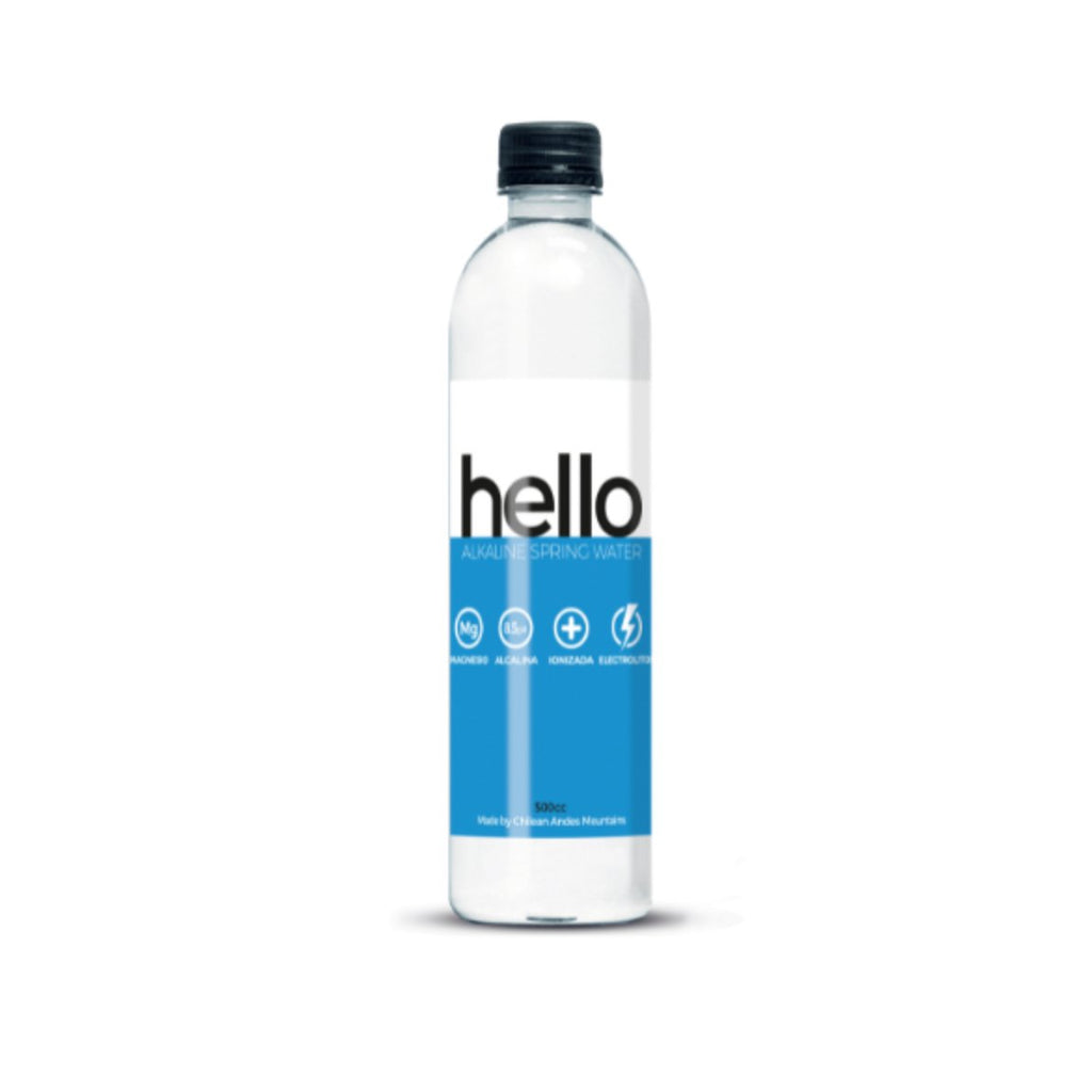 Agua Alkaline Spring 500 Ml - HELLO - Aldea Nativa