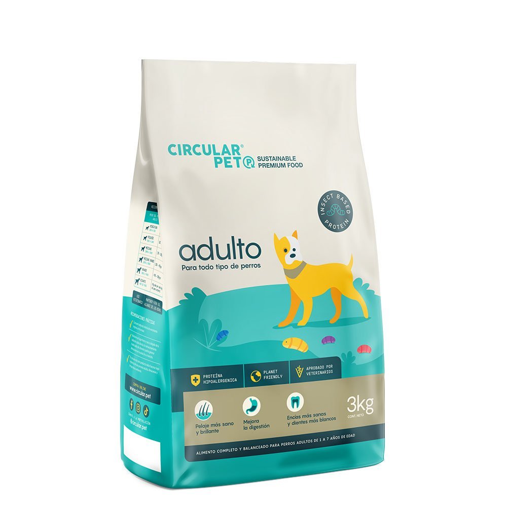 Alimento Perro Adulto Toda Raza Circular Pet 3 Kg - CIRCULAR PET - Aldea Nativa