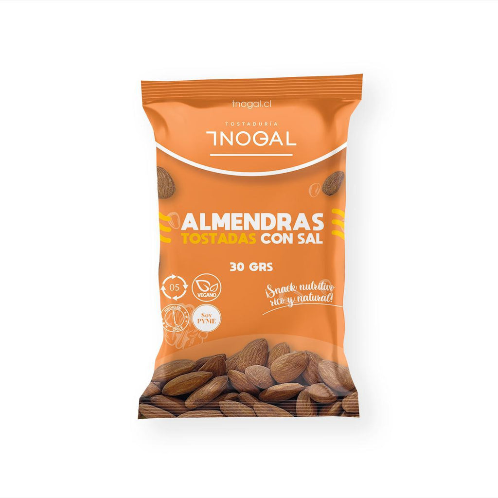 Almendra tostada salada 30 gr El Nogal - El NOGAL - Aldea Nativa