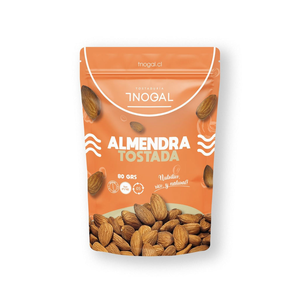 Almendra tostada sin sal 80 gr El Nogal - El NOGAL - Aldea Nativa