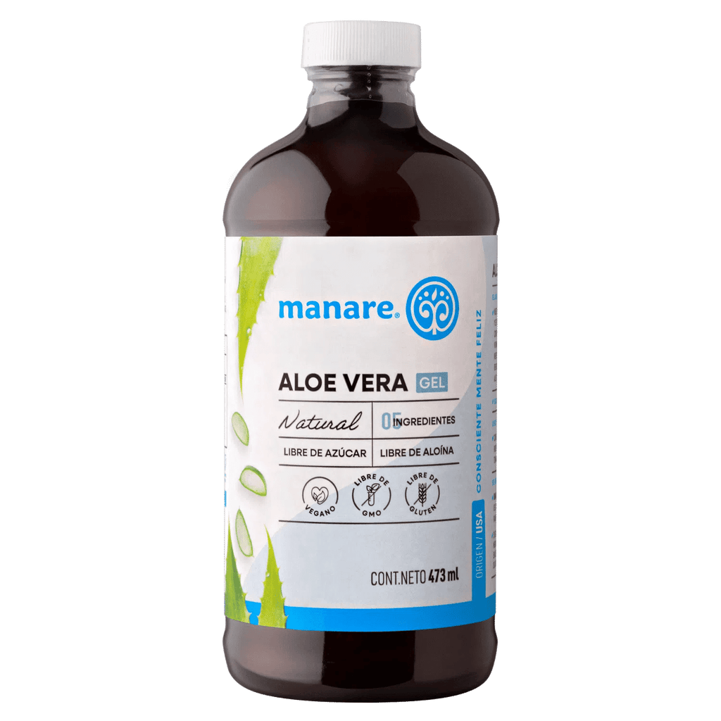 Aloe vera gel 473 ml Manare - MANARE - Aldea Nativa