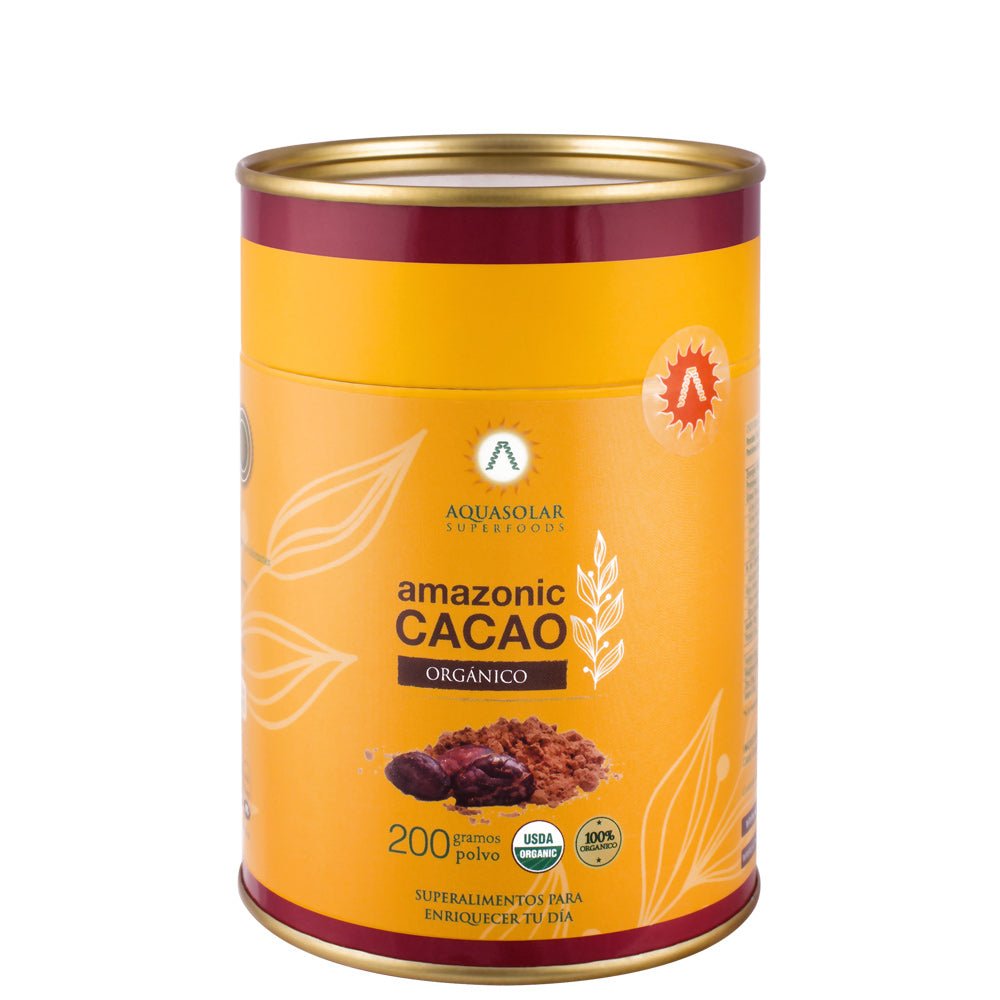 Amazonic cacao 200 gr Aquasolar - AQUASOLAR - Aldea Nativa