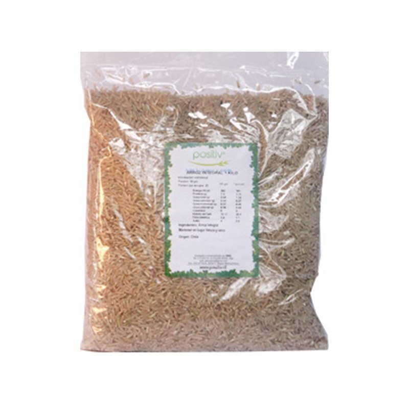 Arroz Integral 1 Kg - POSITIV - Aldea Nativa