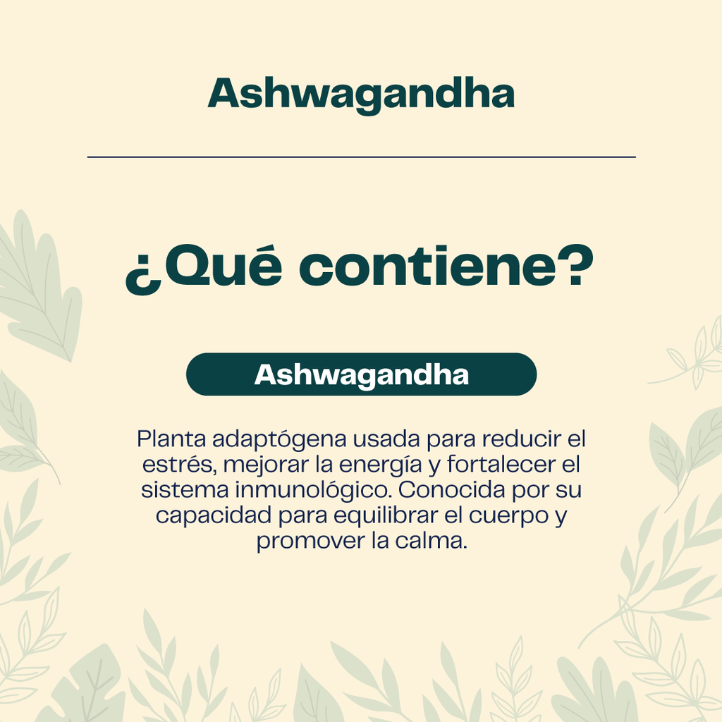 Ashwagandha 60 cap Karun Life - KARUN LIFE - Aldea Nativa