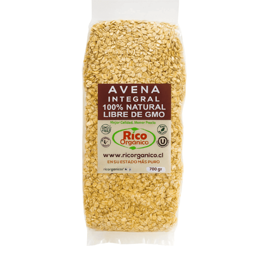 Avena instantanea 100% Natural libre de GMO 700 GRS Ricorganico - RICORGANICO - Aldea Nativa