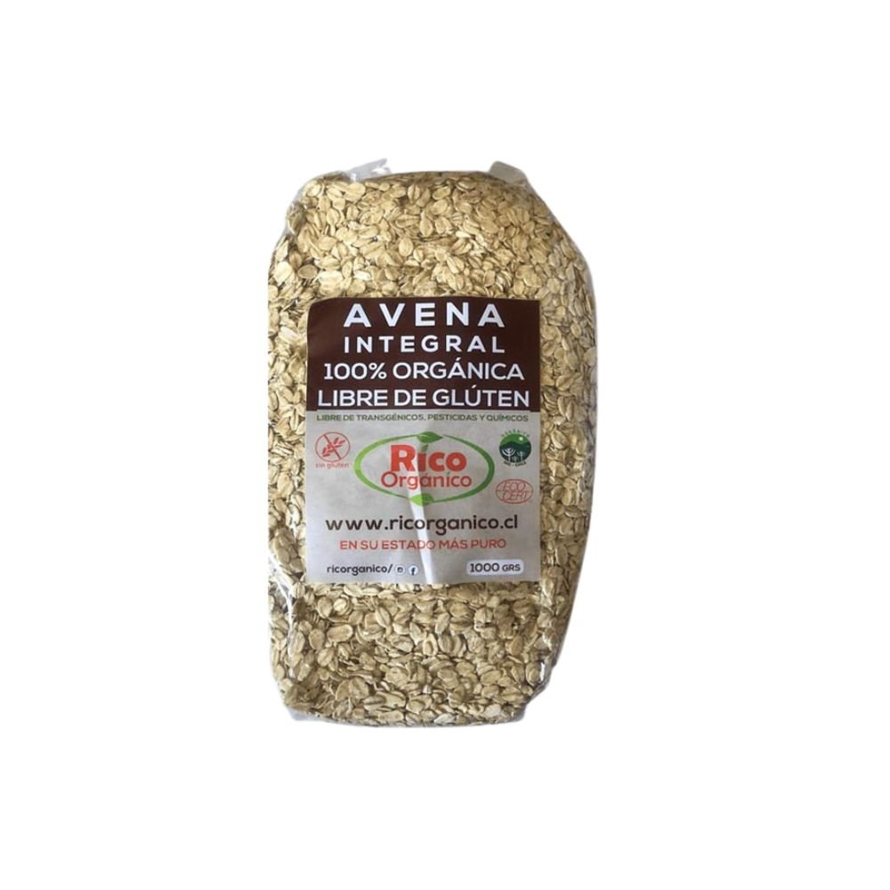Avena Org Integral Sin Gluten Ricorganico 1 Kg - RICORGANICO - Aldea Nativa