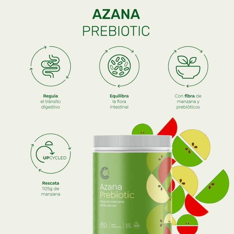 Azana Fibra De Manzana 450 Gr - CASCARA FOODS - Aldea Nativa