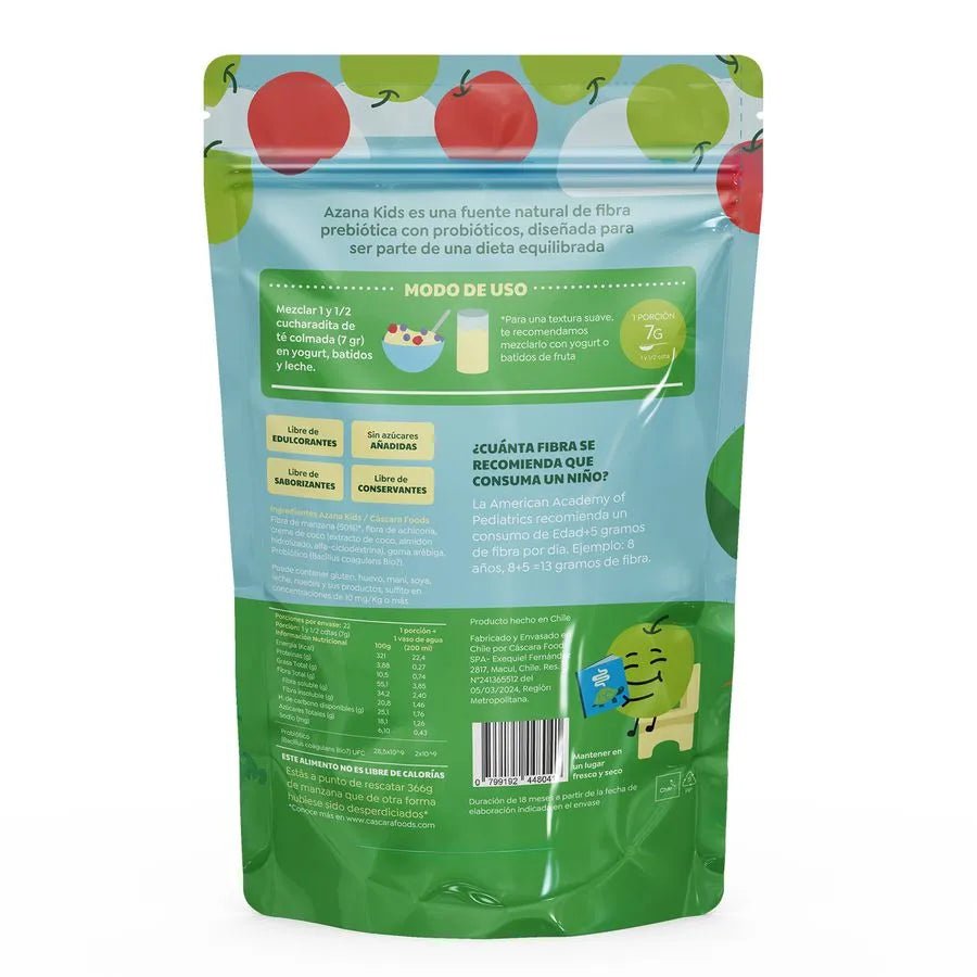 Azana Kids 154 gr Cáscara Foods - CASCARA FOODS - Aldea Nativa
