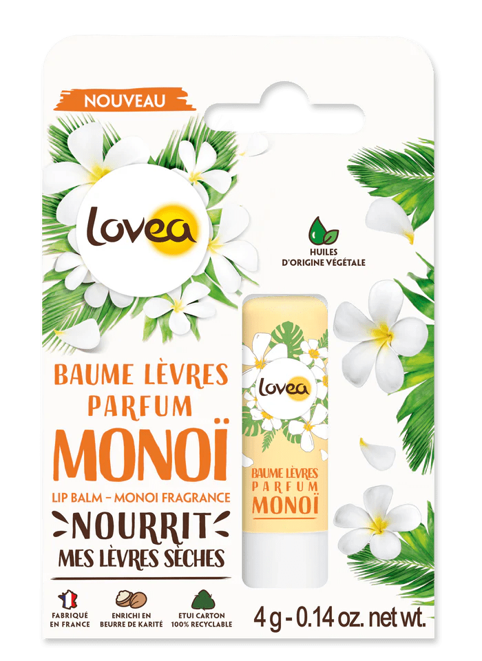 Balsamo de labios monoi 4 Gr LOVEA - LOVEA - Aldea Nativa