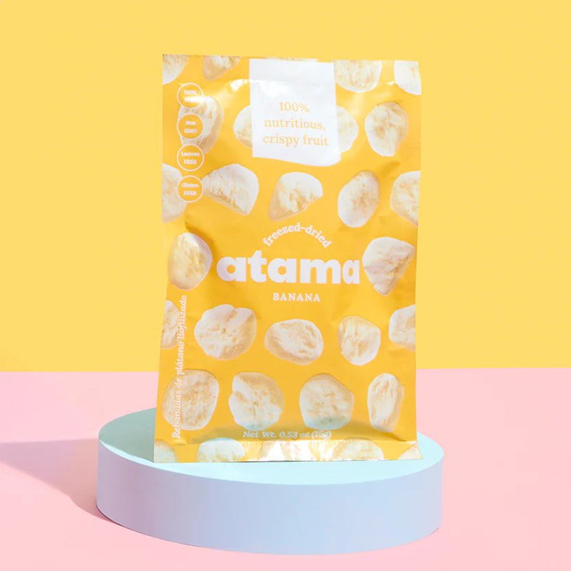 Bananas en rodajas 10 gr Atama - ATAMA - Aldea Nativa